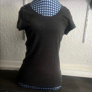 Classic Dark Gray Women's Top